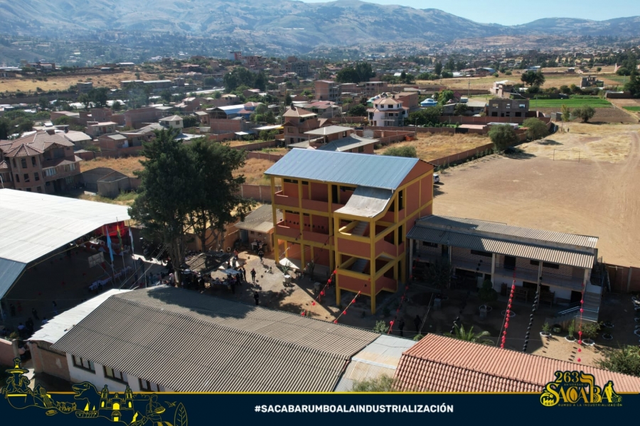 ALCALDE DE SACABA PEDRO GUTI&Eacute;RREZ ENTREG&Oacute; UN BLOQUE DE AULAS EN LA U.E. ULINCATE EN BENEFICIO DE M&Aacute;S DE 370 ESTUDIANTES