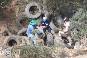 SACABA RECOLECTA M&Aacute;S DE 150 NEUM&Aacute;TICOS EN DESUSO E IMPULSA LA ECONOM&Iacute;A CIRCULAR CON LA REUTILIZACI&Oacute;N DEL CAUCHO DESECHADO