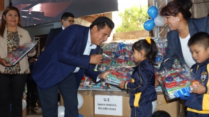 APOYO A LA EDUCACI&Oacute;N: SACABA ENTREG&Oacute; MATERIAL ESCOLAR A M&Aacute;S DE 36 MIL ESTUDIANTES Y SE CONSOLIDA COMO REFERENTE NACIONAL EN DESARROLLO HUMANO