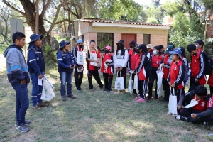 ESTUDIANTES DE PACATA FORMARON PARTE DEL MONITOREO PARTICIPATIVO EN EL R&Iacute;O MAYLANCO