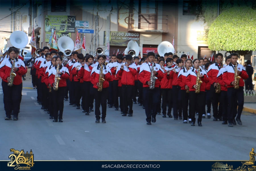 INVITAN AL QUINTO CONCURSO DE BANDAS ESTUDIANTILES DE SACABA ESTE 25 DE JUNIO