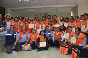 ENTREGAN CERTIFICADOS A 32 PROMOTORES COMUNITARIOS CONTRA LA VIOLENCIA