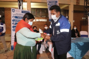 ENTREGAN MATERIAL EDUCATIVO AL PROGRAMA POST ALFABETIZACI&Oacute;N