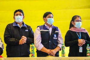 EN SACABA INAUGURAN JUEGOS DEPORTIVOS ESTUDIANTILES, NIVEL INICIAL Y PRIMARIO