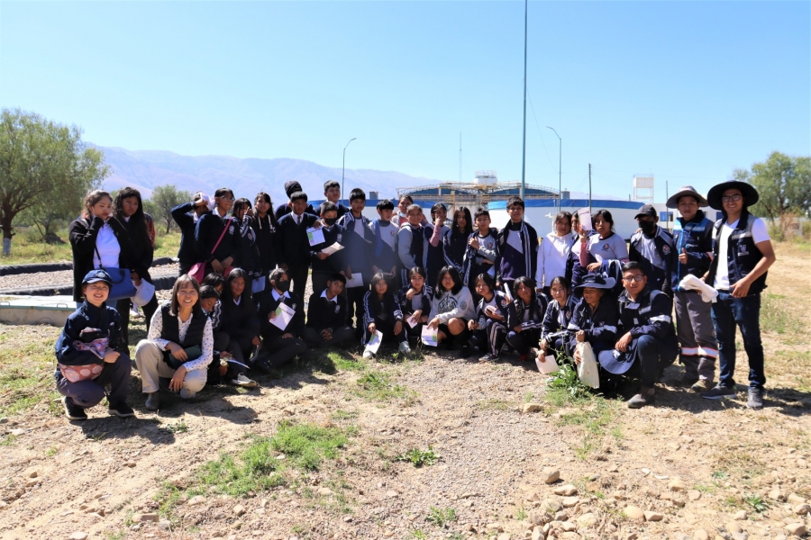 ESTUDIANTES DE LA U.E. TUPAC KATARI REALIZARON EL MONITOREO PARTICIPATIVO DEL R&Iacute;O MAYLANCO