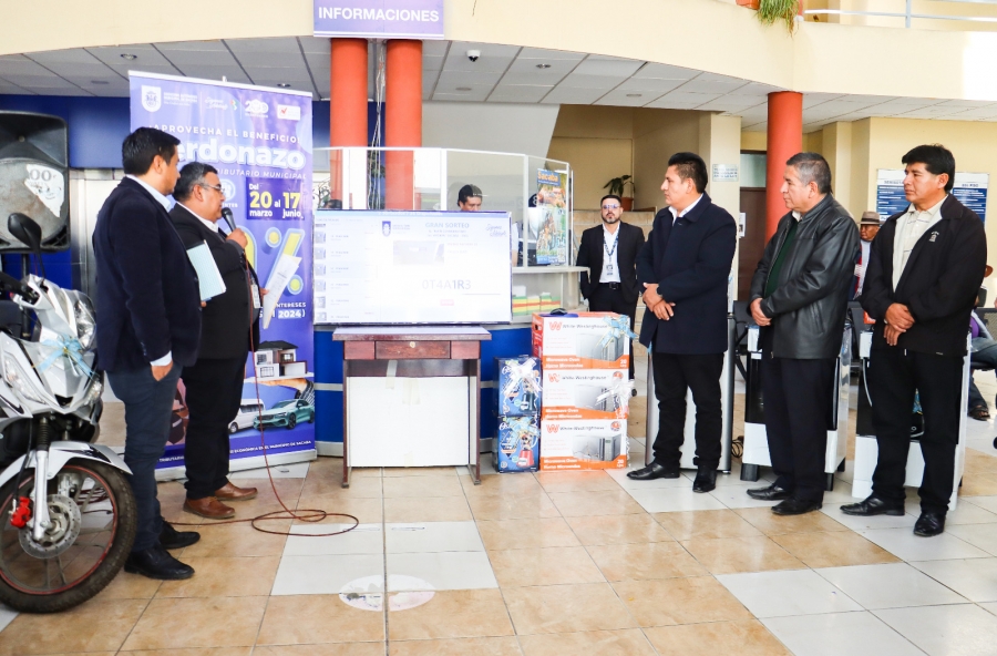 DESDE ELECTRODOM&Eacute;STICOS HASTA MOTOCICLETAS: GAMS SORTE&Oacute; 40 PREMIOS PARA RECONOCER A LOS BUENOS CONTRIBUYENTES