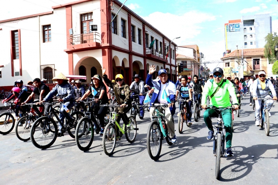SACABA CELEBRA EL D&Iacute;A NACIONAL DEL PEAT&Oacute;N Y DEL CICLISTA CON CARAVANA Y ACTIVIDADES DEPORTIVAS, RECREATIVAS Y CULTURALES