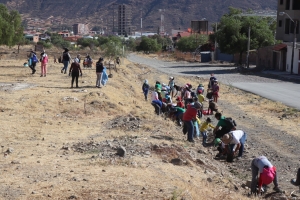 SACABA SE SUM&Oacute; AL "D&Iacute;A MUNDIAL DE LA LIMPIEZA" CON UNA CAMPA&Ntilde;A EN EL PARQUE METROPOLITANO DE AROCAGUA