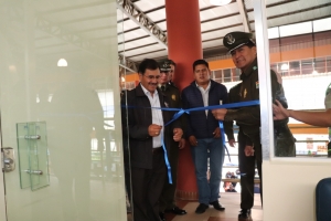 INAUGURAN OFICINAS DEL SISTEMA NACIONAL DE REGISTRO DE ANTECEDENTES POLICIALES EN SACABA