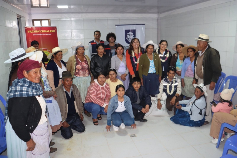 SACABA FORTALECE LA PRODUCCI&Oacute;N LECHERA EN MELGA CON ENTREGA DE SEMILLA FORRAJERA DE ALFALFA Y CAPACITACI&Oacute;N A PRODUCTORES