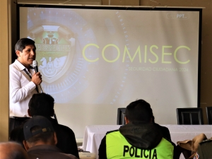SE REALIZ&Oacute; LA SESI&Oacute;N DEL CONSEJO MUNICIPAL INTERSECTORIAL DE SEGURIDAD CIUDADANA (COMISEC) EN SACABA