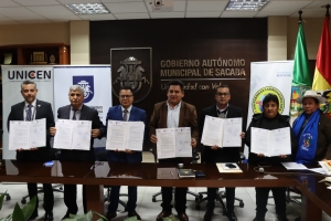 SACABA FIRMA CONVENIO CON UNIVERSIDADES PRIVADAS CON EL FIN DE FORTALECER ATENCI&Oacute;N HOSPITALARIA EN EL HOSPITAL M&Eacute;XICO Y SOLOMON KLEIN