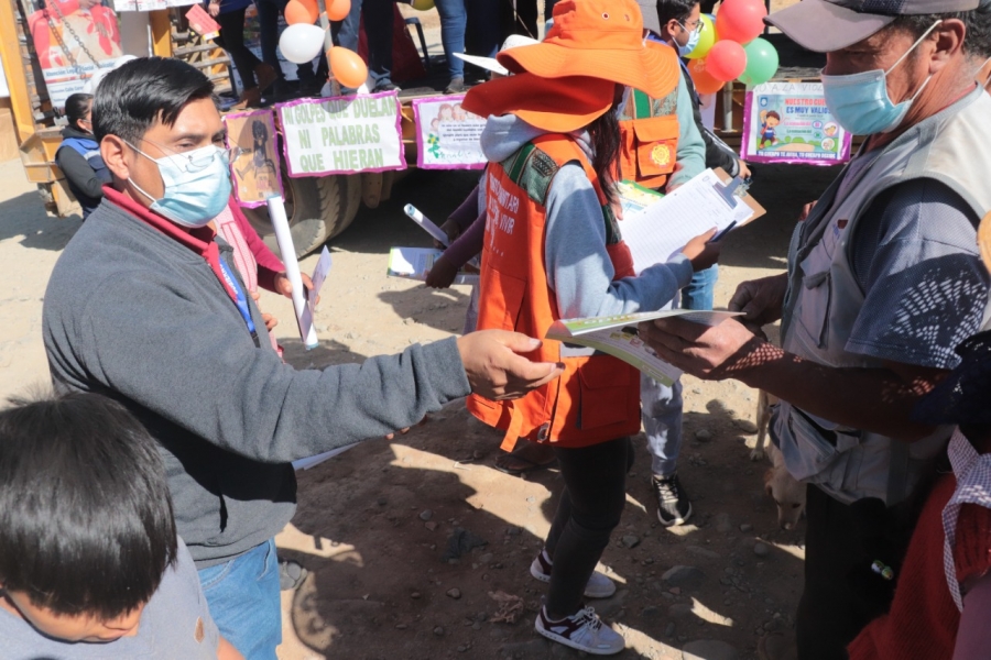 CARAVANA CONTRA LA VIOLENCIA &ldquo;SOBRE CUATRO RUEDAS&rdquo; LLEGA AL DISTRITO QUINTANILLA