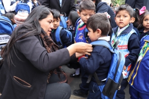 &ldquo;MI PRIMERA MOCHILA&rdquo; LLEGA A 8.400 ESTUDIANTES EN SACABA