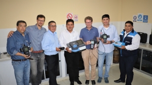EMAPAS SE BENEFICI&Oacute; CON LA ENTREGA DE IMPORTANTE EQUIPAMIENTO PARA ANALIZAR LA CALIDAD DE AGUA