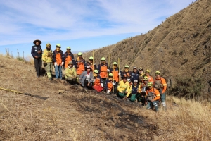SE CONFORM&Oacute; LA &ldquo;BRIGADA COMUNAL&rdquo; ANTI INCENDIOS EN TRANCA CENTRO DEL DISTRITO 5 DE SACABA PARA PROTEGER EL PARQUE TUNARI