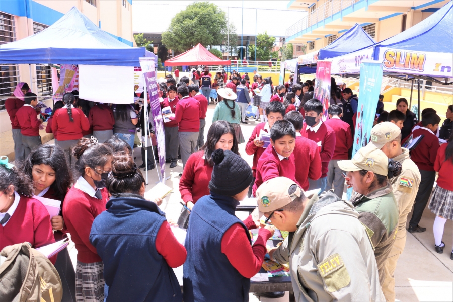 SACABA REFUERZA LA PREVENCI&Oacute;N CONTRA LA VIOLENCIA CON FERIAS INTEGRALES EN COLEGIOS