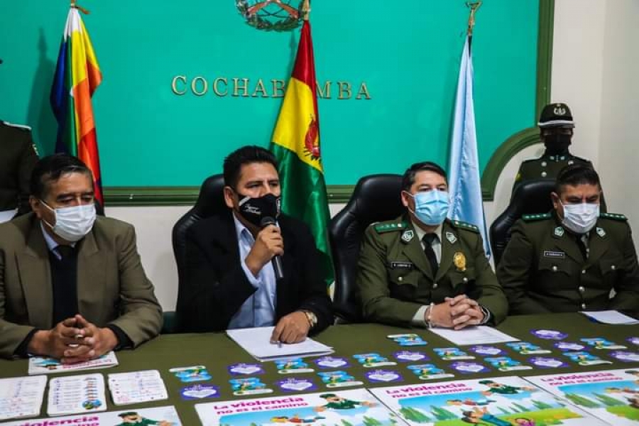 ALCALDE DE SACABA PARTICIPA DEL LANZAMIENTO DE LA CAMPA&Ntilde;A CONTRA LA VIOLENCIA &ldquo;TOMANDO CONCIENCIA, LA POLIC&Iacute;A EN TU BARRIO, PUERTA A PUERTA&rdquo;