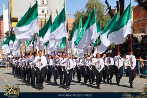 ESTUDIANTES RINDIERON SU HOMENAJE A LOS 264 A&Ntilde;OS DE FUNDACI&Oacute;N DE SACABA EN EL GRAN DESFILE ESCOLAR