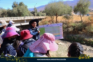 ESTUDIANTES DE UCUCHI FORMARON PARTE DEL MONITOREO PARTICIPATIVO EN EL R&Iacute;O MAYLANCO