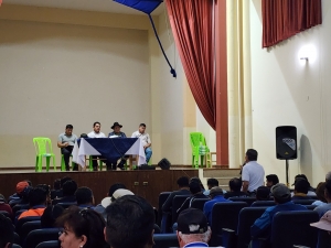 ALCALD&Iacute;A DE SACABA Y SECTORES MOVILIZADOS LOGRAN UN ACUERDO Y SE LEVANTA EL BLOQUEO