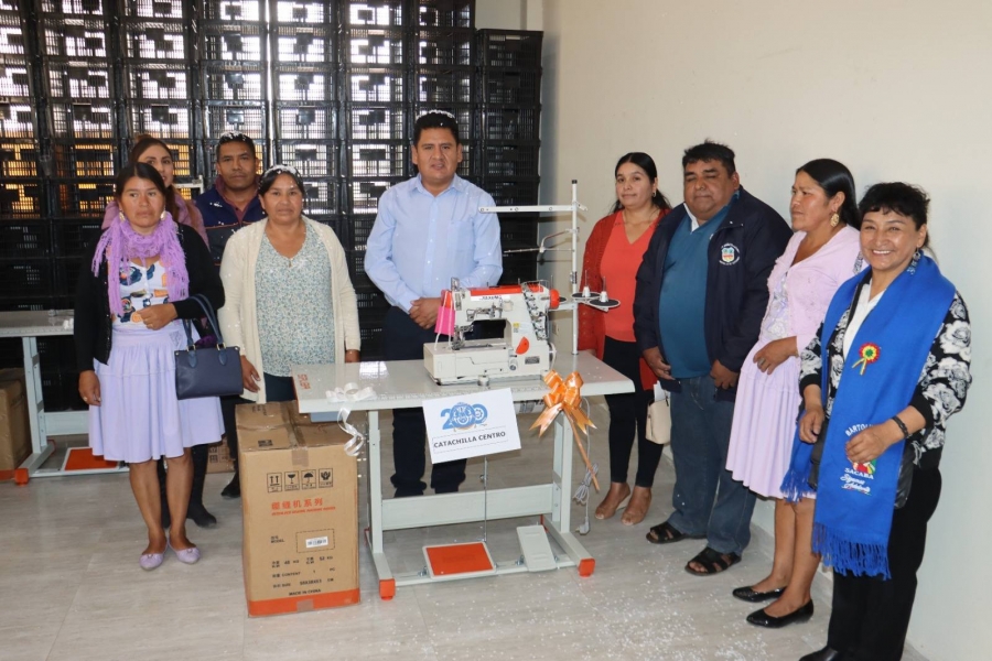 ALCALDE PEDRO GUTI&Eacute;RREZ VIDAURRE FORTALECE LA CAPACITACI&Oacute;N T&Eacute;CNICA DE MUJERES EMPRENDEDORAS EN CHI&Ntilde;ATA