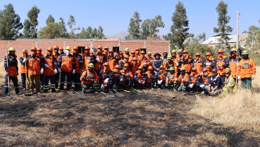 SACABA FORTALECE LA PREVENCI&Oacute;N DE INCENDIOS FORESTALES CON LA CAPACITACI&Oacute;N Y CONFORMACI&Oacute;N DE UNA BRIGADA MUNICIPAL