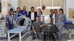CENTRO INTEGRAL DE REHABILITACI&Oacute;N SACABA (CIRSA) SE BENEFICIA CON UN IMPORTANTE EQUIPAMIENTO PARA LAS TERAPIAS DE PERSONAS CON DISCAPACIDAD