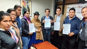 ALCALDE PEDRO GUTI&Eacute;RREZ FIRMA UN CONVENIO INTERGUBERNATIVO CON LA UPRE PARA LA CONSTRUCCI&Oacute;N DE UNA UNIDAD EDUCATIVA EN EL DISTRITO 6 - EL ABRA
