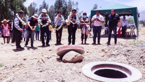 ENTREGAN AMPLIACI&Oacute;N DE RED DE ALCANTARILLADO EN LA OTB LINDE BAJO EN EL DISTRITO 1 DE SACABA