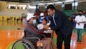 ALCALDE PEDRO GUTI&Eacute;RREZ INAUGUR&Oacute; LOS JUEGOS DEPORTIVOS ESPECIALES PARA PERSONAS CON DISCAPACIDAD EN SACABA