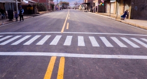ALCALDE PEDRO GUTI&Eacute;RREZ ENTREGA EL ASFALTADO DE LA PROLONGACI&Oacute;N DE LA AVENIDA MAXIMILIANO KOLBE BENEFICIANDO A DOS DISTRITOS DE SACABA