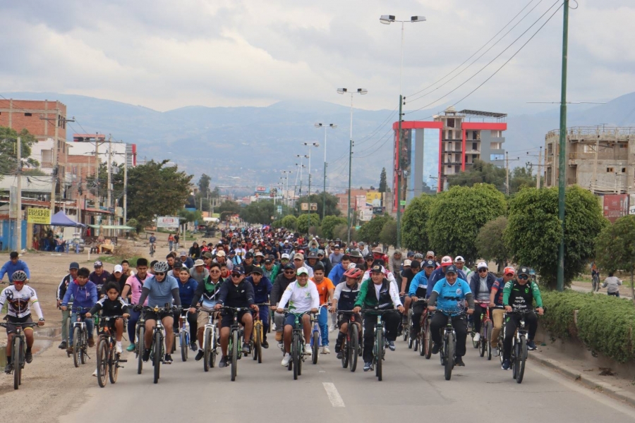 SACABA VIVI&Oacute; CON &Eacute;XITO EL &Uacute;LTIMO D&Iacute;A DEL PEAT&Oacute;N DEL A&Ntilde;O CON UNA CARAVANA CICL&Iacute;STICA ADEM&Aacute;S DE ACTIVIDADES CULTURALES Y DEPORTIVAS