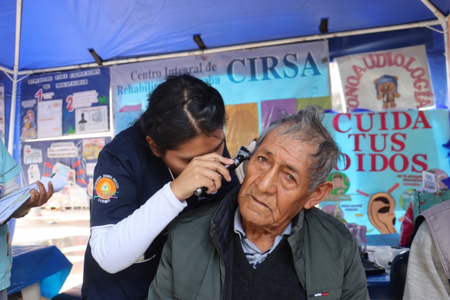 SACABA CONMEMORA EL D&Iacute;A MUNDIAL DE LA AUDICI&Oacute;N CON UNA MARCHA DE SENSIBILIZACI&Oacute;N, FERIA INFORMATIVA Y REVISIONES DE O&Iacute;DO