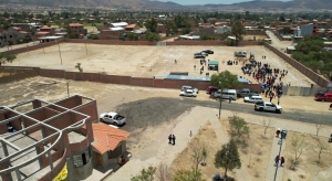 ALCALDE DE SACABA PEDRO GUTI&Eacute;RREZ INICI&Oacute; CON LAS OBRAS DE LA UNIDAD EDUCATIVA CARLOS VILLEGAS CON UNA INVERSI&Oacute;N DE M&Aacute;S DE 9 MILLONES DE BOLIVIANOS