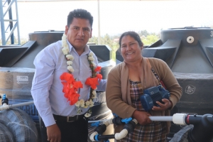 PRODUCTORES DE FLORES DE MAYU MOLINO EN CHI&Ntilde;ATA RECIBIERON MATERIAL Y EQUIPAMIENTO PARA LA CONSTRUCCI&Oacute;N DE VIVEROS