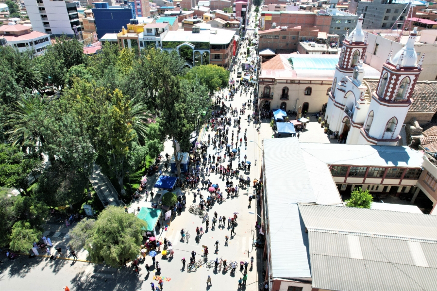 SACABA VIVI&Oacute; CON &Eacute;XITO EL PRIMER D&Iacute;A DEL PEAT&Oacute;N Y EL CICLISTA DEL A&Ntilde;O CON VARIAS ACTIVIDADES DESDE PACATA HASTA AGUIRRE