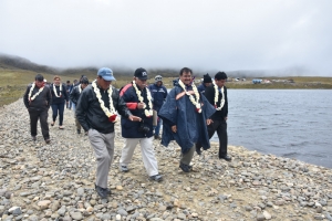 ENTREGAN REPRESA CHILLAGUE-MALDONADO EN CHI&Ntilde;ATA