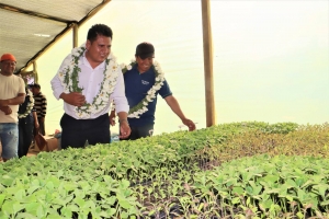 ENTREGAN MODERNO VIVERO EN HUERTA MAYU PARA FORTALECER LA PRODUCCI&Oacute;N AGR&Iacute;COLA