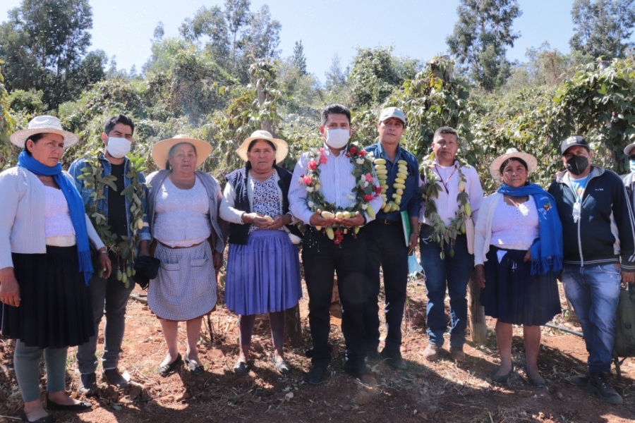 ENTREGAN SISTEMA DE RIEGO TECNIFICADO A PRODUCTORES DE PILANCHO