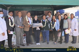 ALCALDE PEDRO GUTI&Eacute;RREZ ENTREGA EL MEJORAMIENTO DE AMBIENTES, MEDICAMENTOS, INSUMOS E INAUGURA EL QUIROFANO DE CIRUGIA BUCAL MENOR EN EL HOSPITAL SOLOMON KLEIN