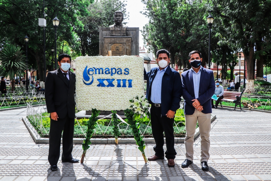 EMAPAS CELEBRA 23 A&Ntilde;OS CON EL DESAFIO DE ENTREGAR AGUA DE MISICUNI A SACABA ESTE 2022