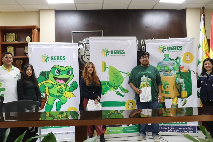 PRESENTAN A &ldquo;Q&acute;MARIN&rdquo; EL PERSONAJE INSTITUCIONAL DE LA EMPRESA GERES DE SACABA