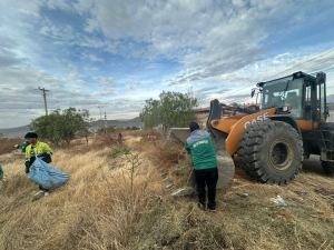 SE REALIZ&Oacute; LA LIMPIEZA DEL PARQUE METROPOLITANO DE AROCAGUA EN EL DISTRITO 3