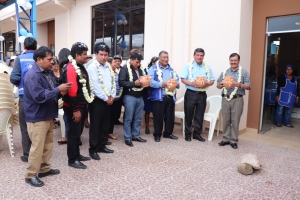 SACABA INAUGURA OFICINAS DE LA SUBALCALDIA EN EL DISTRITO LAVA LAVA