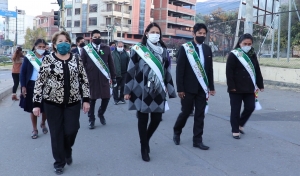 AUTORIDADES DE SACABA RINDEN HOMENAJE A LOS 166 A&Ntilde;OS DE FUNDACI&Oacute;N DE LA PROVINCIA CHAPARE