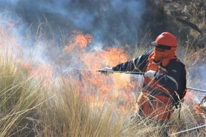 SACABA CUENTA CON LA SEGUNDA BRIGADA COMUNAL CONTRA INCENDIOS &ldquo;HALCONES&rdquo;, PARA CUIDAR DEL FUEGO AL PARQUE TUNARI