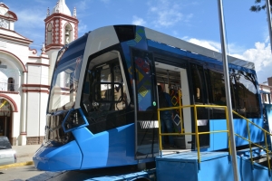PROTOTIPO DEL TREN METROPOLITANO EST&Aacute; EN SACABA HASTA EL DOMINGO