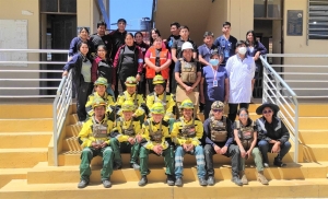 ESTUDIANTES DE LA UNIDAD EDUCATUIVA SIM&Oacute;N BOL&Iacute;VAR PARTICIPARON DE UN SIMULACRO DE SISMO