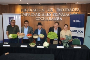 IV RONDA AGROPECUARIA DE NEGOCIOS EN SACABA BUSCA REDUCIR COSTOS LOG&Iacute;STICOS HASTA EN 15% Y GENERAR BS 22 MILLONES EN INTENCIONES DE NEGOCIO